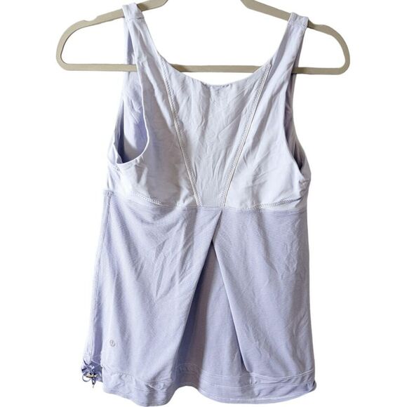 LULULEMON ATHLETICA Run: Ta Ta Topper in Cool Breeze Size 8 - Picture 5 of 5